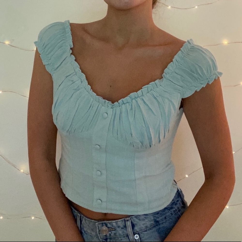 Sundae Muse Callie Top (Sky)